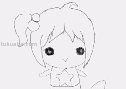 美人鱼简笔画怎么画 简笔画美人鱼的画法？