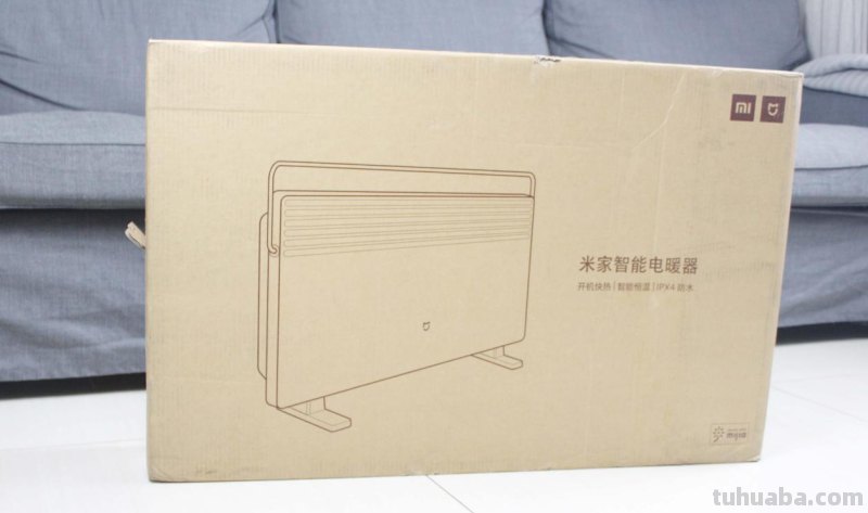 米家智能电暖器体验：4级防水+智能恒温+小爱语音控制