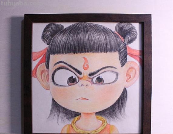 教我画哪吒用彩铅怎么画 画哪吒变身咋画画？
