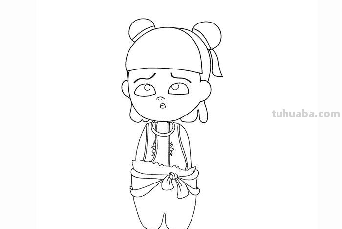 教我画哪吒用彩铅怎么画 画哪吒变身咋画画？