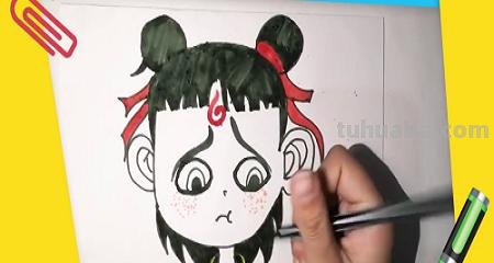 教我画哪吒用彩铅怎么画 画哪吒变身咋画画？