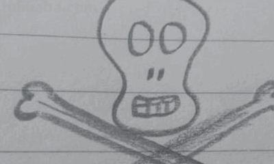 怎么画骷髅头简笔画 怎样画骷髅头？