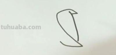 怎么画企鹅简笔画图片 q版企鹅画？