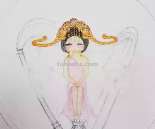 天秤彩铅画男生版怎么画 12星座画?