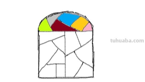 窗户怎么画简笔画图片 乡村小房子简笔画怎么画，怎么画彩色房子简笔画？