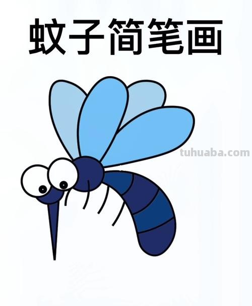 蚊子怎么画简笔画图片 蚊子是多少笔画？