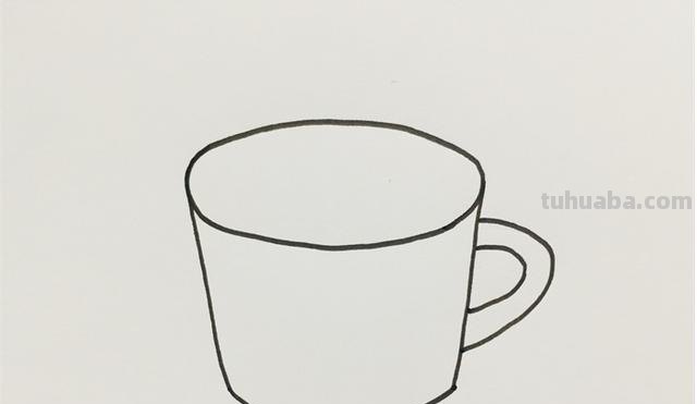 水杯怎么画简笔画图片 高脚杯彩铅画步骤？
