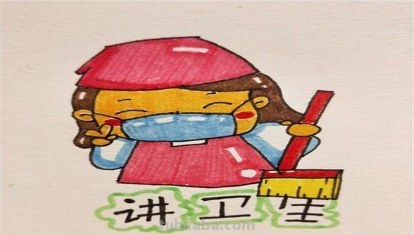 小学生怎么画简笔画 一年级男孩敬礼人物简画？