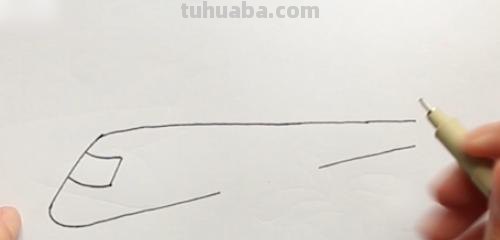 怎么画飞机简笔画图片 飞机怎么画？