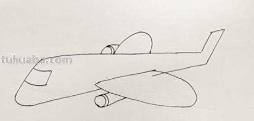 怎么画飞机简笔画图片 飞机怎么画？