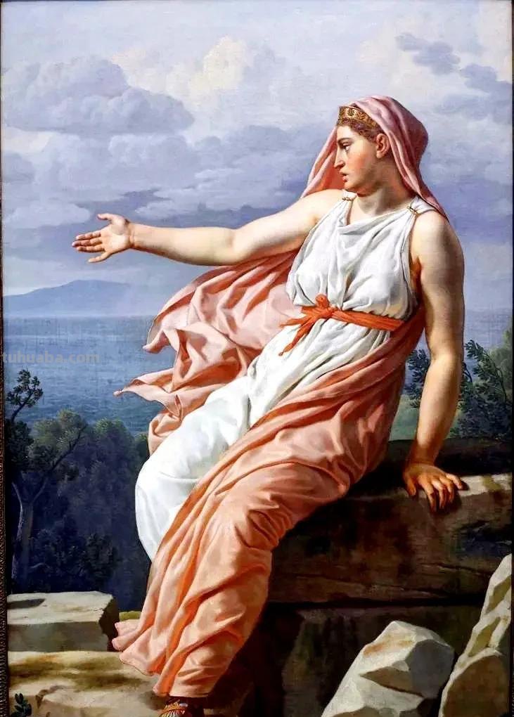 丹麦绘画黄金时代杰出画家克里斯托弗新古典油画人物肖像作品欣赏