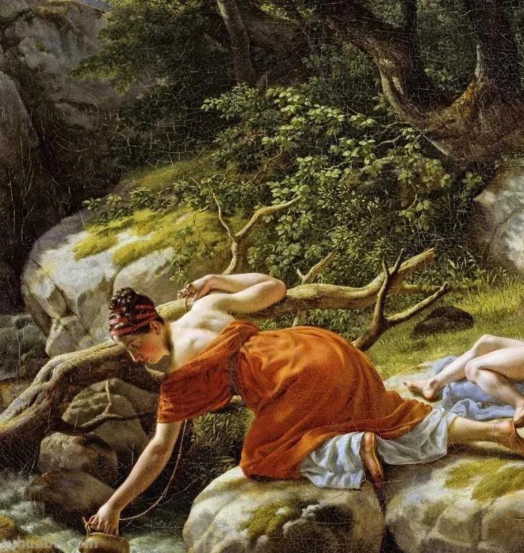 丹麦绘画黄金时代杰出画家克里斯托弗新古典油画人物肖像作品欣赏
