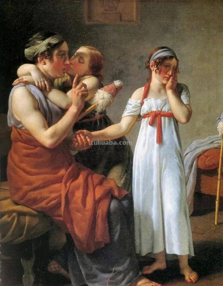 丹麦绘画黄金时代杰出画家克里斯托弗新古典油画人物肖像作品欣赏