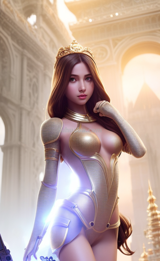 天使容颜 完美身材的动漫性感精致女神美图