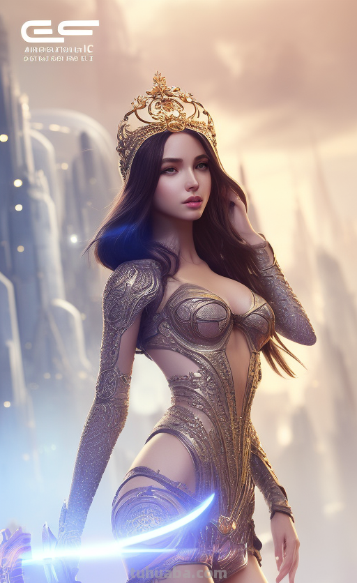 天使容颜 完美身材的动漫性感精致女神美图