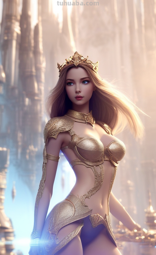天使容颜 完美身材的动漫性感精致女神美图