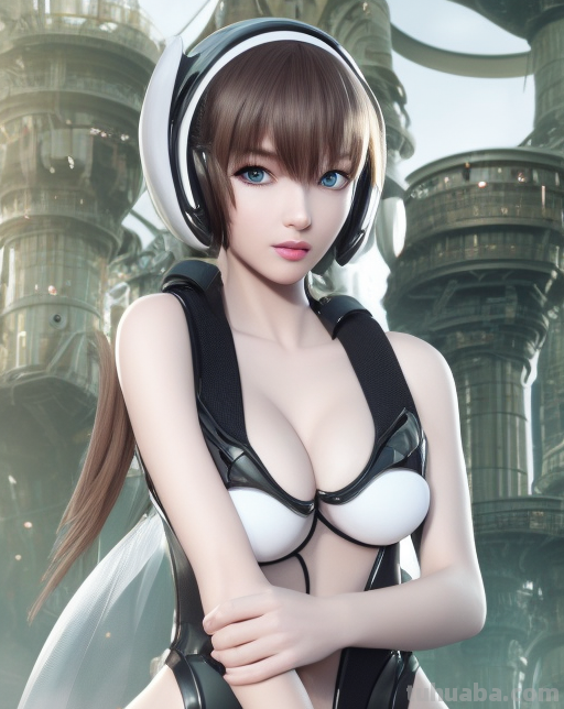 天使容颜 完美身材的动漫性感精致女神美图