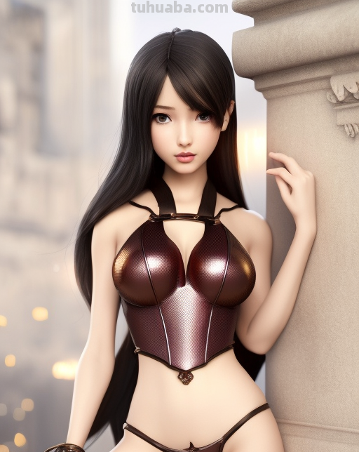 天使容颜 完美身材的动漫性感精致女神美图