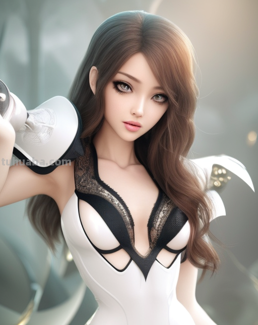 天使容颜 完美身材的动漫性感精致女神美图