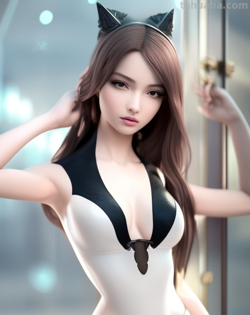 天使容颜 完美身材的动漫性感精致女神美图