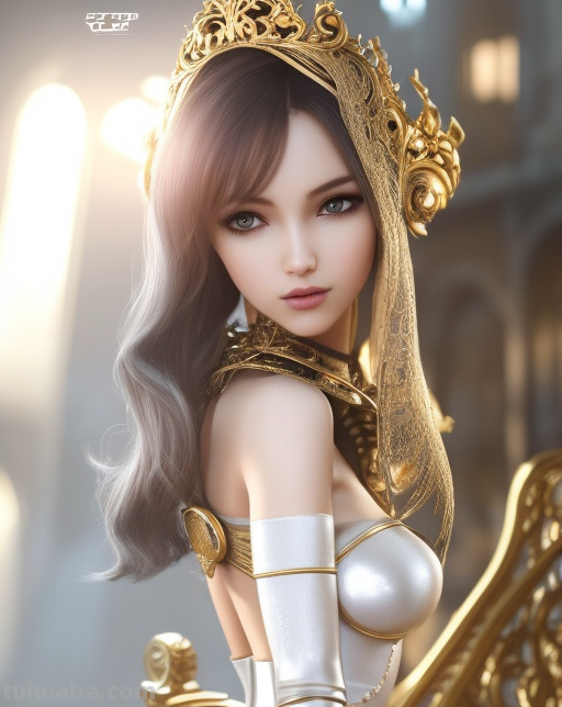 天使容颜 完美身材的动漫性感精致女神美图
