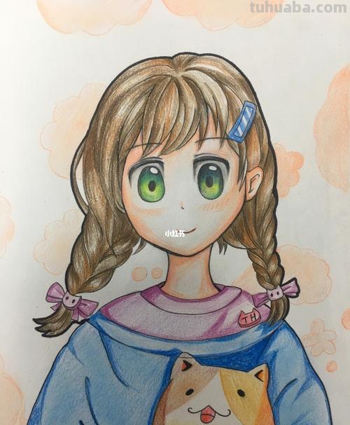 怎么画动漫人物 彩铅画 如何用彩铅画卡通人物？