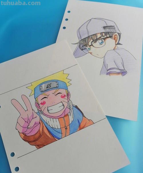 怎么画动漫人物 彩铅画 如何用彩铅画卡通人物？