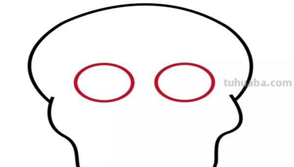 简笔画骷髅头怎么画 怎样画骷髅头？