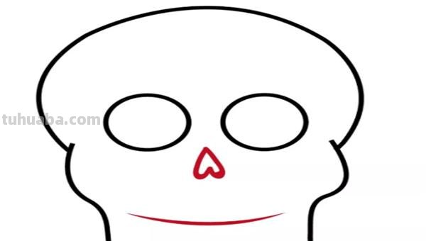 简笔画骷髅头怎么画 怎样画骷髅头？