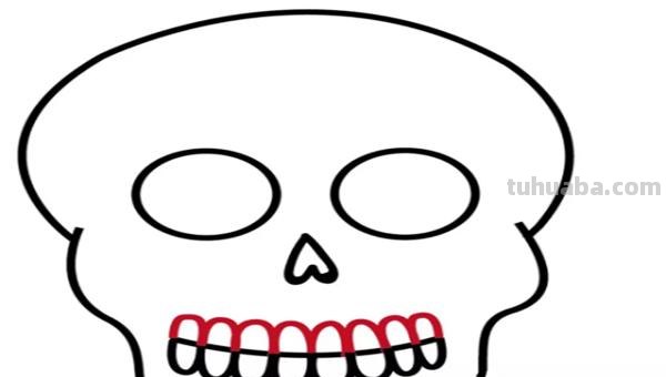 简笔画骷髅头怎么画 怎样画骷髅头？