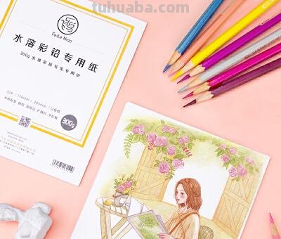 画彩铅画用什么牌子纸 油性彩铅用什么纸画效果最好？