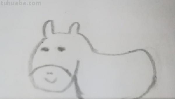 马怎么画简笔画又漂亮 马的简笔画画法？