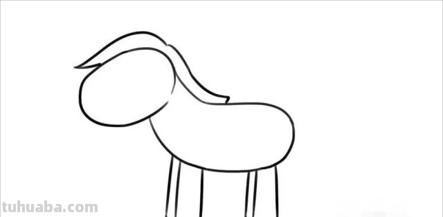 马怎么画简笔画又漂亮 马的简笔画画法？