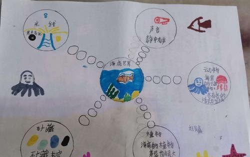 生命单元思维导图怎么画 海洋生命大揭秘的思维导图怎么做？