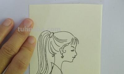 人的侧面怎么画简笔画 侧脸简笔画？