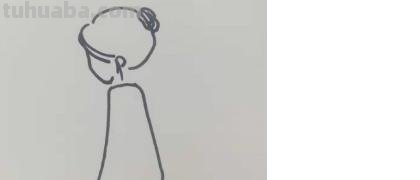 人的侧面怎么画简笔画 侧脸简笔画？