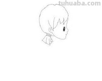 人的侧面怎么画简笔画 侧脸简笔画？