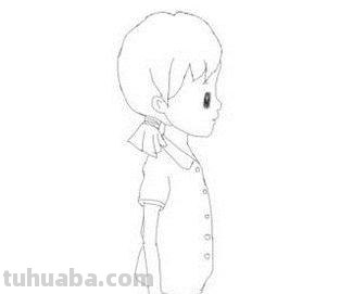 人的侧面怎么画简笔画 侧脸简笔画？
