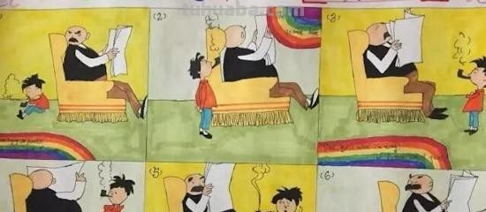 四年级英语手抄报怎么做 happylife四年级英语手抄报怎么写内容？