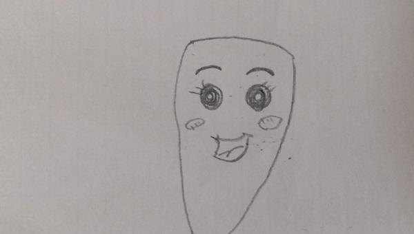 蔬菜怎么画简笔画图片 简笔画卡通胡萝卜的画法？