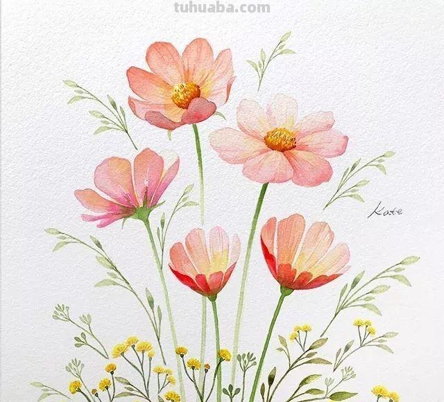 这些水彩插画作品，看完整个世界都美好了！附教程