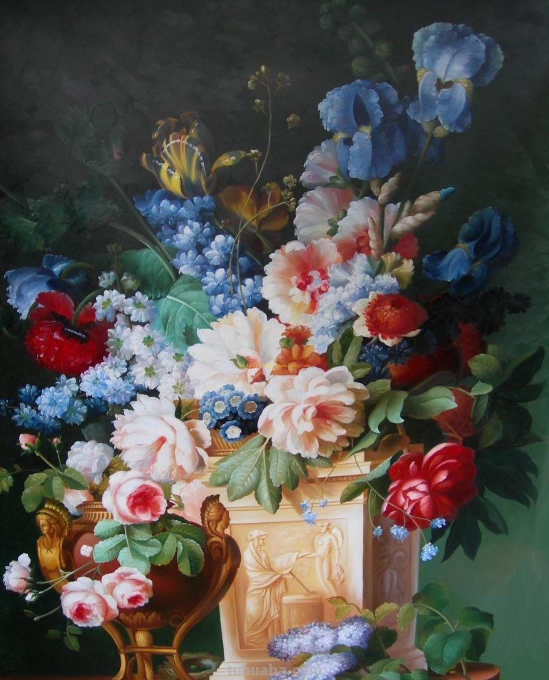 静物油画花卉大合集