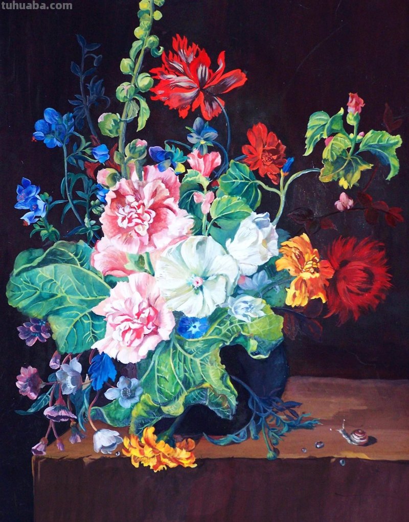 静物油画花卉大合集
