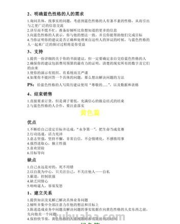 分析FPA性格色彩测试结果:揭示你内心的世界