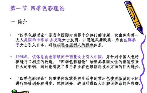 四季色彩学及其创建年份 