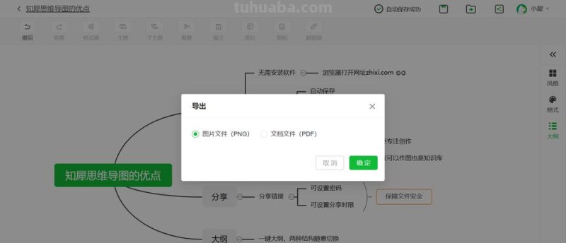 知犀思维导图怎么拆分 思维导图怎样截成一段一段的？