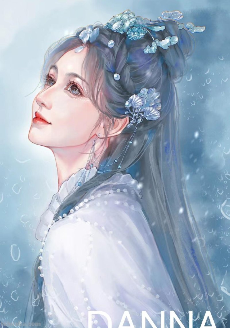 166张《长月烬明》插画｜等更的日子里，只能靠他一解相思之苦了