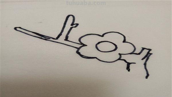 怎么画梅花简笔画图片 【梅花简笔画怎么画】梅花的画法？