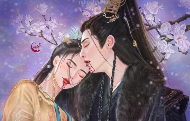 166张《长月烬明》插画｜等更的日子里，只能靠他一解相思之苦了