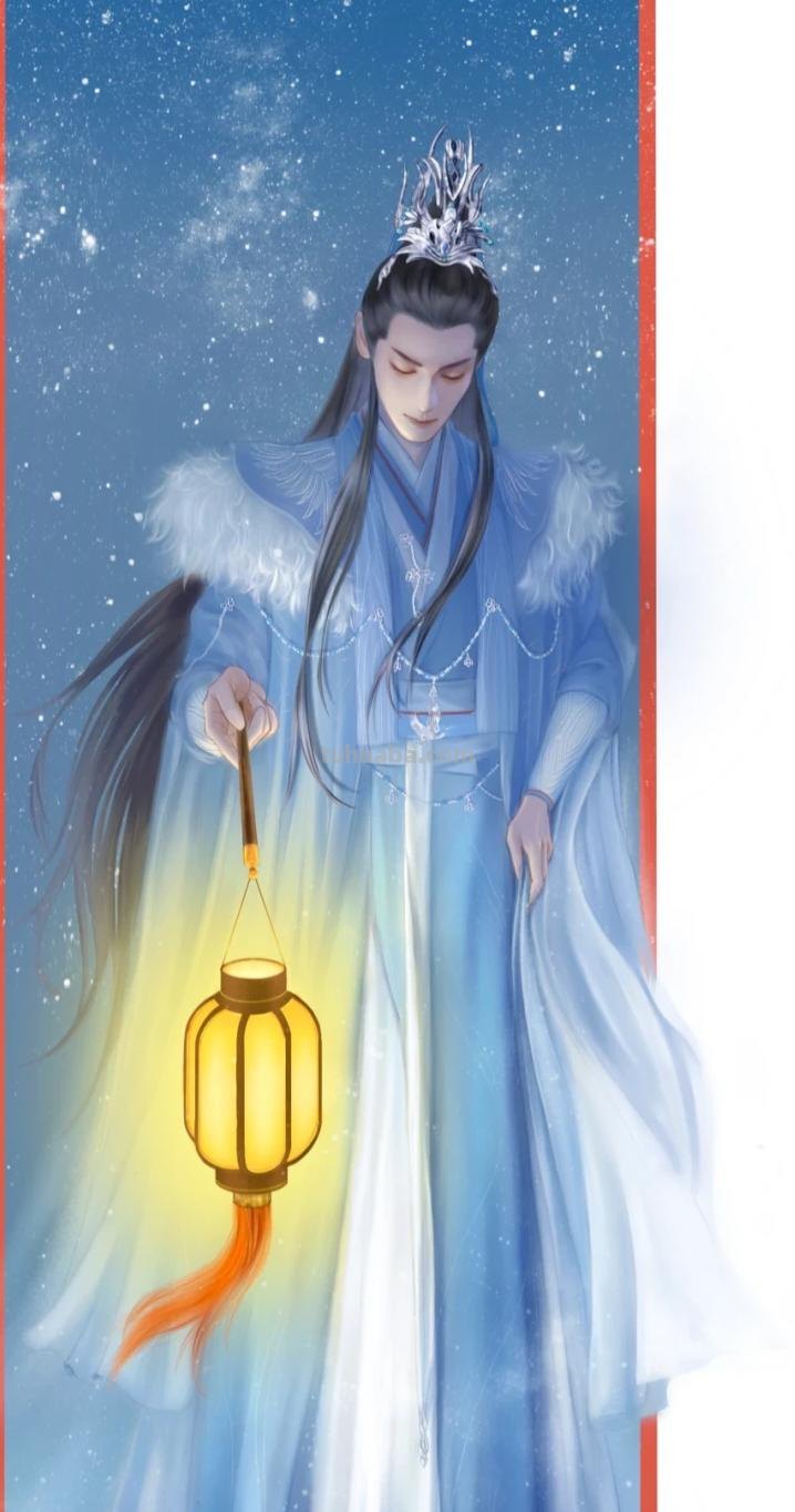 166张《长月烬明》插画｜等更的日子里，只能靠他一解相思之苦了
